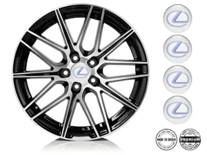 Lexus Ruota Decalcomanias Stile Badge Silicone Esclusivo